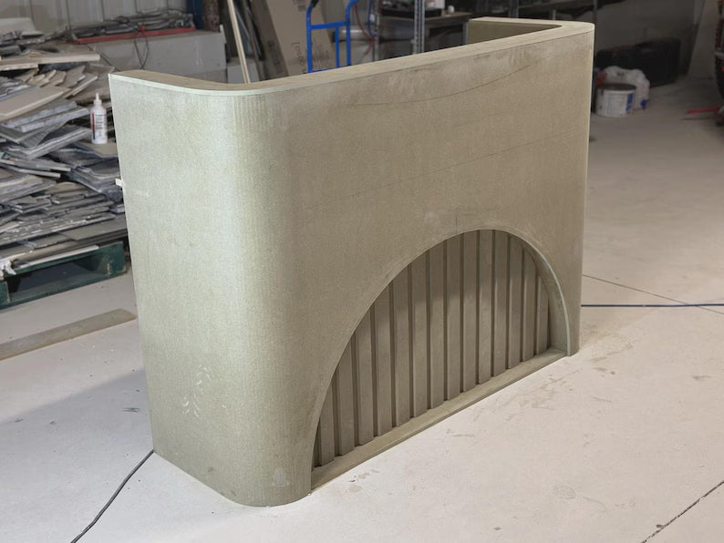 ZheeLuxe Arc Reception Desk