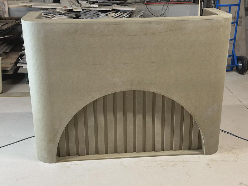 ZheeLuxe Arc Reception Desk