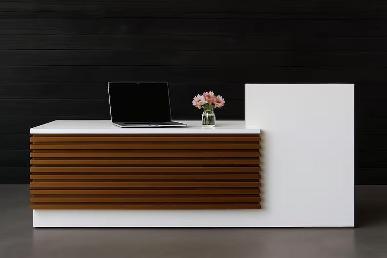 ZheeSlates Reception Desk