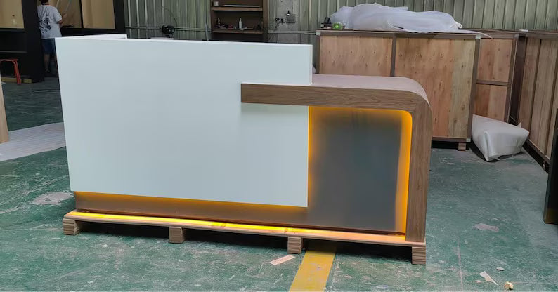 ZheeLux LED Reception Desk