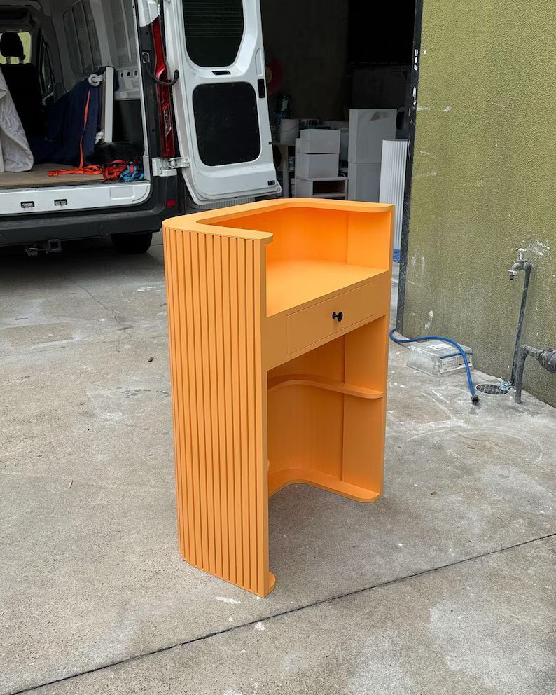 ZheeGlow Compact Reception Desk