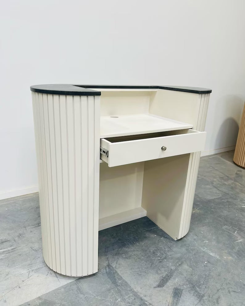 ZheeArc Curved Reception Desk